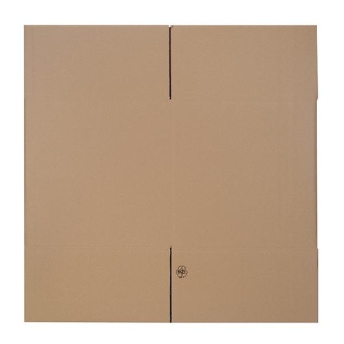 Wellpappe Faltkarton braun 500 x 500 x 500mm / 2.30BC / FEFCO 0201 Produktbild Additional View 1 L