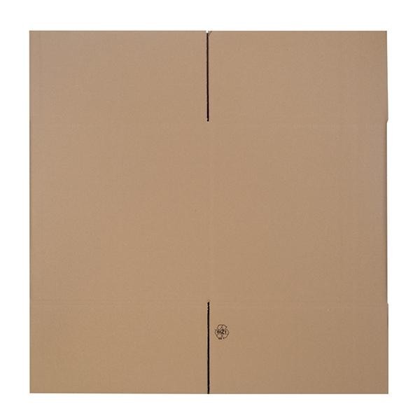 Wellpappe Faltkarton braun 500 x 500 x 500mm / 2.30BC / FEFCO 0201 Produktbild Additional View 1 XL