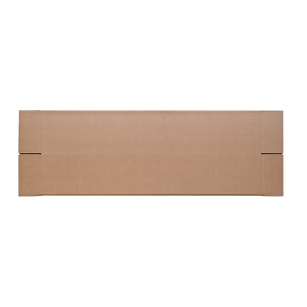 Wellpappe Faltkarton braun 200 x 200 x 1020mm / 1.30C / FEFCO 0201 Produktbild Additional View 1 XL