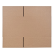 Wellpappe Faltkarton braun 480 x 350 x 350mm / 1.40C / FEFCO 0201 Produktbild Additional View 1 S