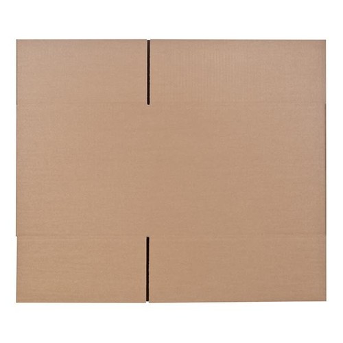 Wellpappe Faltkarton braun 480 x 350 x 350mm / 1.40C / FEFCO 0201 Produktbild Additional View 1 L