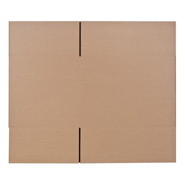 Wellpappe Faltkarton braun 480 x 350 x 350mm / 1.40C / FEFCO 0201 Produktbild Additional View 1 XL