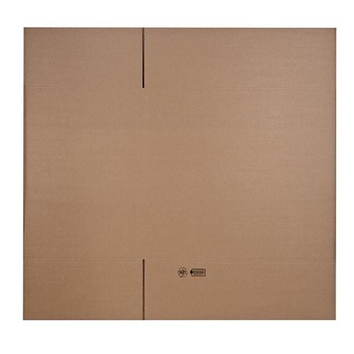 Wellpappe Faltkarton braun 790 x 490 x 700mm / 2.40BC / FEFCO 0201 Produktbild Additional View 1 L