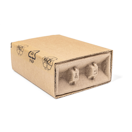 Fixierverpackung L-Box Eco BASIC 200 x 142 x 63mm / 25mm Polsterhöhe Produktbild