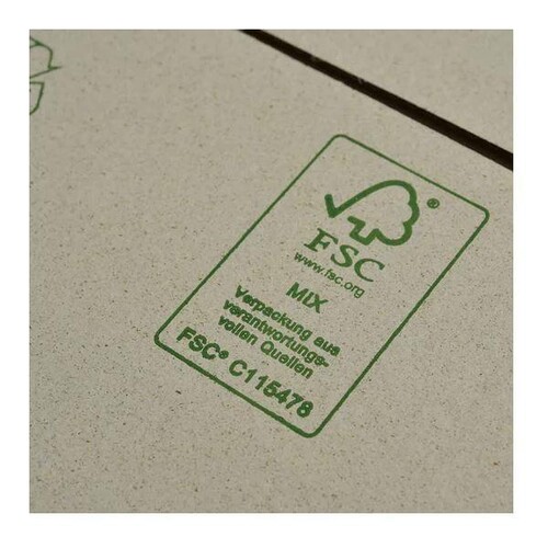 Großbriefkarton Flachpack GREEN aus Graspapier / IM 349 x 246 x 15mm E-Welle Produktbild Additional View 3 L
