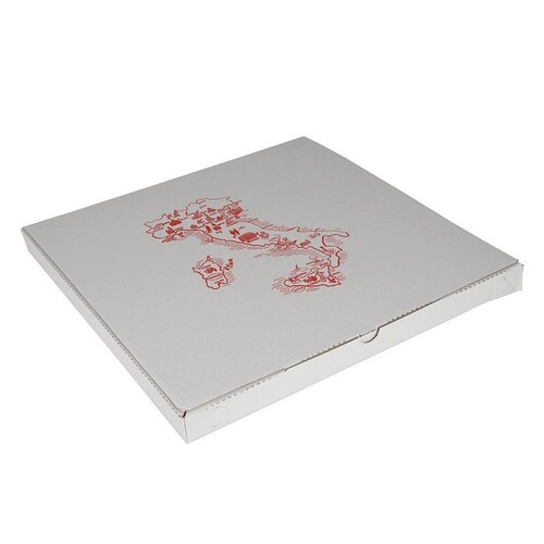 Pizzakarton Neutraldruck Modell Taglio Kraft 50x50x5cm (PACK=50 STÜCK) Produktbild Additional View 4 L