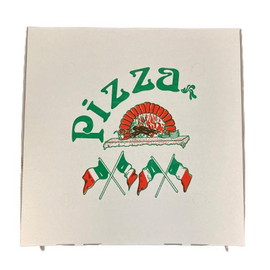Pizzakarton Neutraldruck Modell Taglio Kraft 50x50x5cm (PACK=50 STÜCK) Produktbild