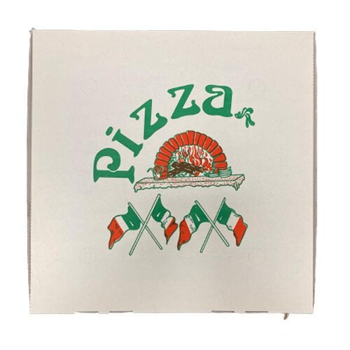 Pizzakarton Neutraldruck Modell Taglio Kraft 50x50x5cm (PACK=50 STÜCK) Produktbild Additional View 3 L