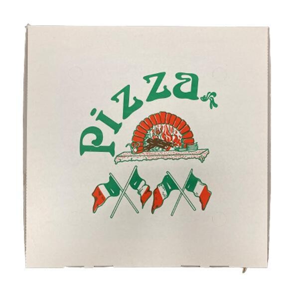 Pizzakarton Neutraldruck Modell Taglio Kraft 50x50x5cm (PACK=50 STÜCK) Produktbild Additional View 3 XL