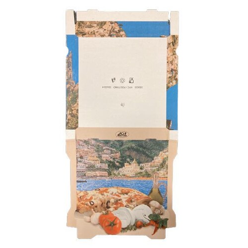 Pizzakarton / Modell NYC / Positano / 36x36x4cm (PACK=100 STÜCK) Produktbild Additional View 1 L