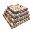 Pizzakarton / Modell NYC / Piccante / 28x28x4cm (PACK=100 STÜCK) Produktbild Additional View 3 S