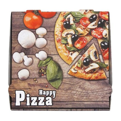 Pizzakarton / Modell NYC / Piccante / 33x33x4cm (PACK=100 STÜCK) Produktbild Additional View 4 L