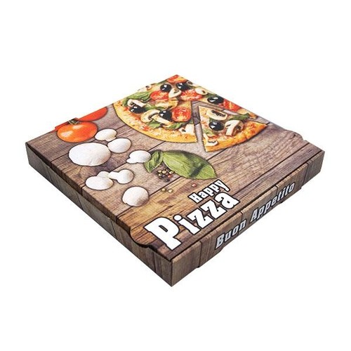 Pizzakarton / Modell NYC / Piccante / 40x40x4cm (PACK=100 STÜCK) Produktbild Additional View 7 L