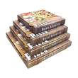 Pizzakarton / Modell NYC / Piccante / 40x40x4cm (PACK=100 STÜCK) Produktbild Additional View 3 S