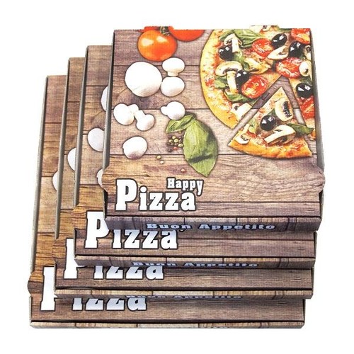 Pizzakarton / Modell NYC / Piccante / 40x40x4cm (PACK=100 STÜCK) Produktbild Additional View 2 L