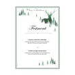 Weihnachts-Motiv-Papier A4 90g Christmas Forest Sigel DP284 (PACK=25 STÜCK) Produktbild Additional View 5 S
