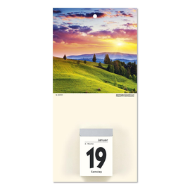 Bildrückwand für Tagesabreißkalender 301+302 Gebirgsmotiv Zettler 340-0001 Produktbild