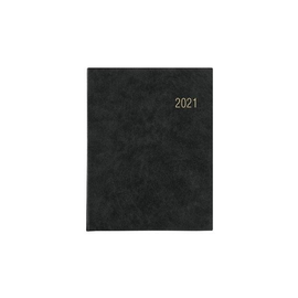 Wochenbuch 2023 A4 21x26,5cm 1Woche/2Seiten anthrazit wattiert Zettler 728-0021 Produktbild