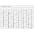Plakatkalender 2026 young design ca. A1 86x61cm 13Monate/1Seite weiß/grau Rido Idé 70-33600 Produktbild