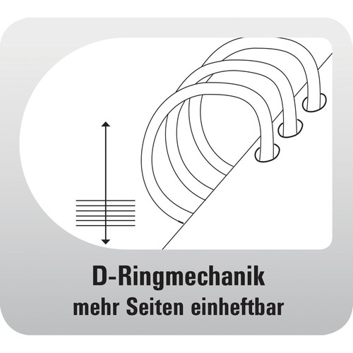 Organizer Mobil Einsteiger A5 für 148x210mm schwarz Chronoplan 50163 Produktbild Additional View 3 L