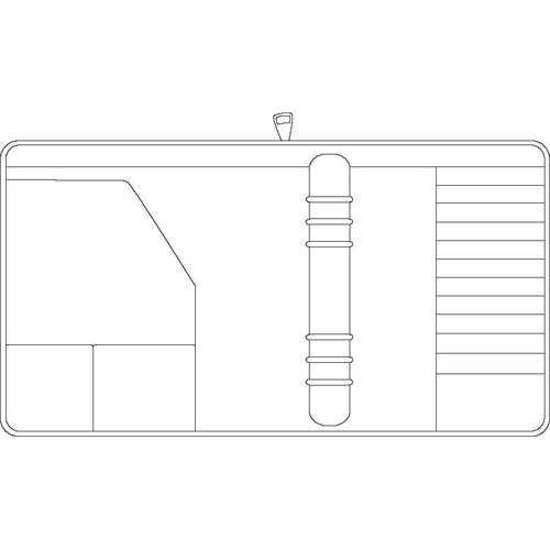 Organizer Mobil Business Edition A5 für 148x210mm schwarz Chronoplan 50102 Produktbild Additional View 2 L